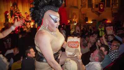 Really anyone can do drag...
Men, women, whatever. - You Don't Nomi