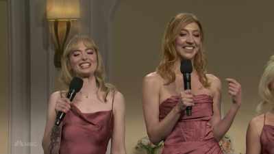 ‫Really?
‫Because a lot more happened.
‫Oh my god, doing Taylor. - SNL50: The Anniversary Special