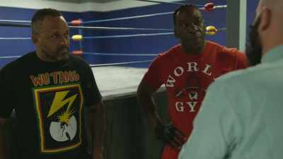 Really early on when MVP found
out about your story and the - The Wrestlers