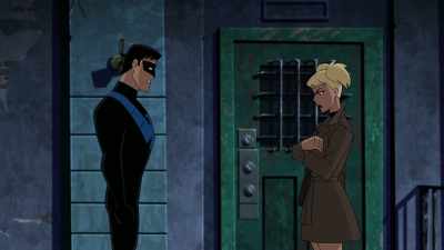 Really? Funny that you're not, say
using your psychiatric training... - Batman and Harley Quinn