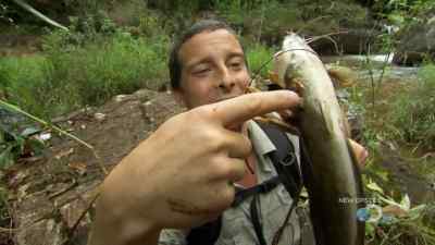 REALLY, I WANT TO TAKE
HIS WHOLE HEAD OFF. - Man vs. Wild