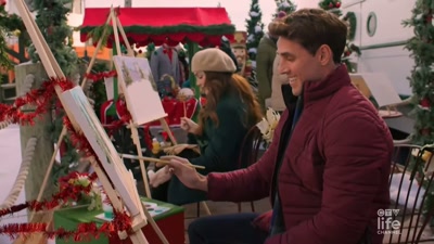 - Really?
- [laughs] - A Brush with Christmas