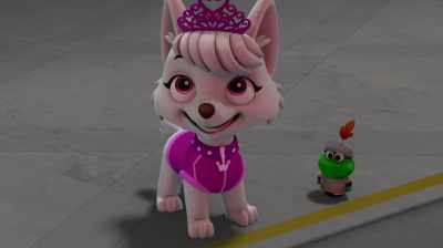 Really? Powerful enough to, say,
make someone queen? - PAW Patrol: Jet To The Rescue