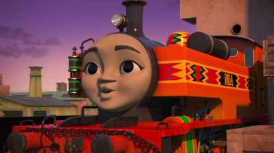 - Really?
Rainbow mountains? - Thomas & Friends: Big World! Big Adventures! The Movie