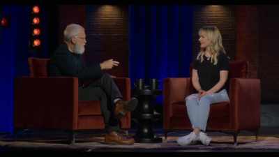 -Really? So it's--
-Actually, we've had the podcast longer - That’s My Time with David Letterman