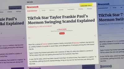 Really wild things
ended up on Reddit - The Secret Lives of Mormon Wives