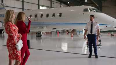 [Rebel] I actually wrote a
book about private jets. - Hunting Housewives