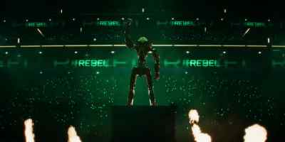 - Rebel! Rebel!
- [crowd] Rebel! Rebel! - Secret Level