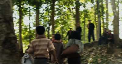 [rebels speaking Khmer] - First They Killed My Father