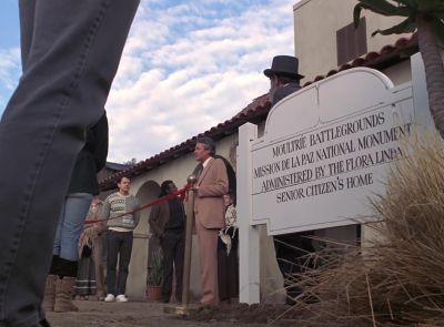 Recalling that it was
once owned by Sam Houston... - The A-Team