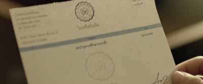 Receipt: New Student Fee 200,000 baht. - Bad Genius