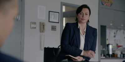 RECEPTIONIST: Sergeant Janu, 
call for you... - We Own This City