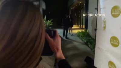 Reciting texts that
she had sent him - Death by Fame