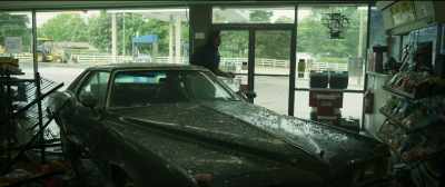 Reckless endangerment,
destruction of private property. - Logan Lucky