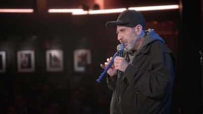 [recorder continues playing] - Dave Attell: Hot Cross Buns