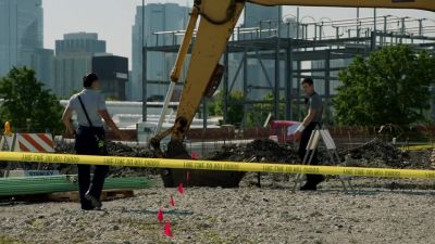 Red flags marked
the power line? - Chicago Fire