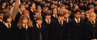 Red hair and a hand-me-down robe? - Harry Potter and the Philosopher's Stone