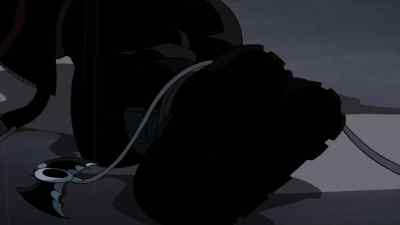 RED HOOD:
Ha. oh, you and your gadgets. - Batman: Under the Red Hood