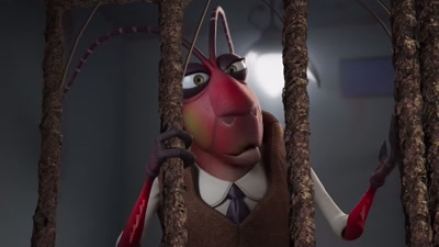 (Red Locust growls)
A swarm, wait, - Inspector Sun and the Curse of the Black Widow