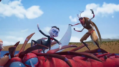 (Red Locust grunts) - Inspector Sun and the Curse of the Black Widow