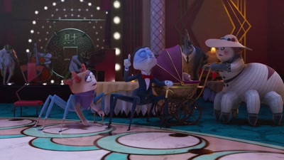 Red Locust was happy, but
Bugsy changed his mind. - Inspector Sun and the Curse of the Black Widow