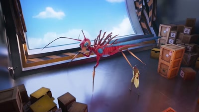 (Red Locust laughs) - Inspector Sun and the Curse of the Black Widow