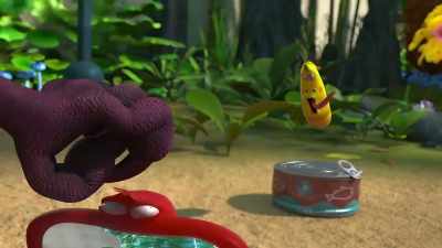 [Red and Mauve scream] - Larva Family
