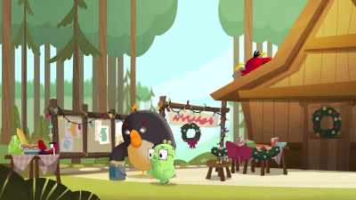 [Red screaming] - Angry Birds: Summer Madness