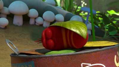 [Red snoring] - Larva Family