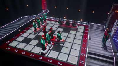 Red team, prepare for impact. - Squid Game: The Challenge