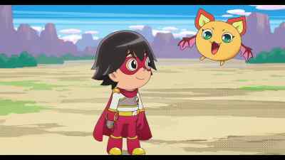 Red Titan, it's really you. - Ryan's World the Movie: Titan Universe Adventure