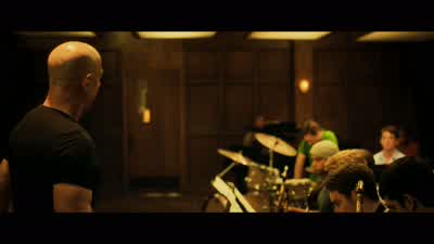 Reeds. Five, six, and... Bones. Five, six, and... He's here. - Whiplash