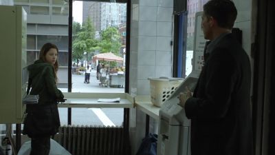 REESE:
Hey, you got me pretty good back there. - Person of Interest