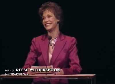 REESE WITHERSPOON:
Her ideas weren't just siloed - Being Mary Tyler Moore