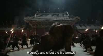 Regroup and shoot the fire arrows! - Monstrum