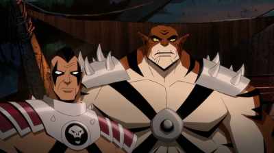 Reiko, Kintaro, move to the front,
push in from the opening. - Mortal Kombat Legends: Battle of the Realms