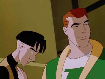 Relax. You're saved. - Batman Beyond