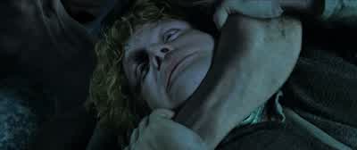 Release him or I'll cut your throat. - The Lord of the Rings: The Two Towers