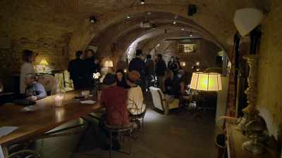 -Remarkably, despite being
among Milan's poorest residents - Stanley Tucci: Searching for Italy