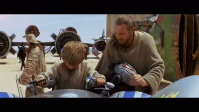 Remember, concentrate on the moment. - Star Wars: Episode I   The Phantom Menace