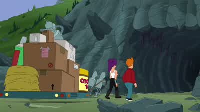 Remember, don't show any reaction to his appearance. - Futurama