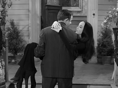 Remember how I carried you
across the threshold that first time? - The Addams Family