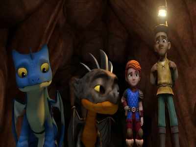 Remember when I said we're saved?
I take it back. - Dragons: Rescue Riders