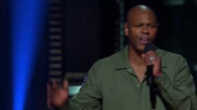 Remember, I'm not killing him,
I'm just "peppering him up nice." - Dave Chappelle: Sticks & Stones