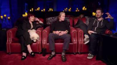 Remember in Independence Day,
when the spaceship comes in? - The Osbournes Want to Believe
