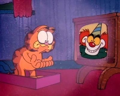 Remember kids if you don't exercise with Binky - Garfield in Disguise