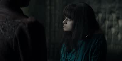 Remember that scared girl who tumbled at your feet in this cave... - The Witcher