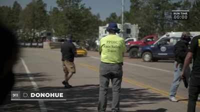 Remember the time starts
now as he goes through - Pike's Peak: On The Edge