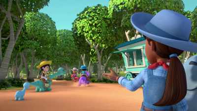 Remember, where there's compies, - Dino Ranch