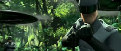 Dash remember what Mom saidWhat GUARD 2 Stop talkingGUARD 3 Hold it Freeze VIOLET Dash runWhat VIOLET RunThey're supers Get the boy - The Incredibles
